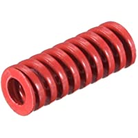 sourcing map 6 mm od 15 mm de largo estampado en espiral molde de compresión de carga media tornillo de resorte 1 unids